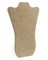 Large Size 14" Tall Burlap Necklace Display Stand (Jewelry Display)